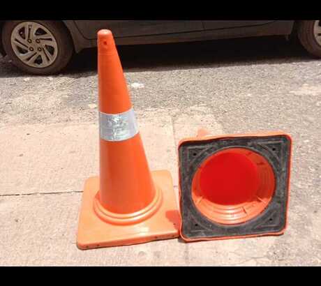 semi-flexible Traffic Cone